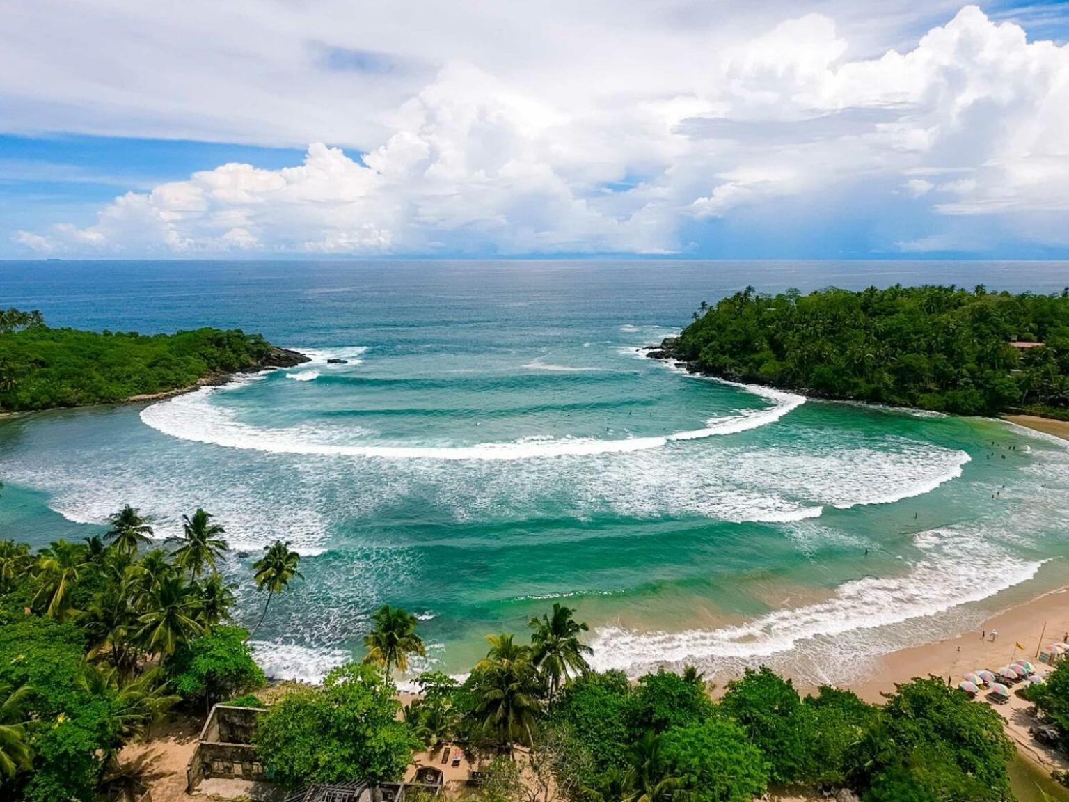 Villa Blue Ocean Tree House Hiriketiya Dikwella Sur Exterior foto